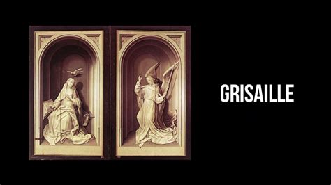 grisaille art history definition: In the realm of grisaille art, what role does the technique play in preserving the essence of a scene while minimizing visual distraction?