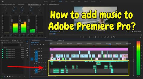 how to add music to adobe premiere pro and why it's important for storytelling