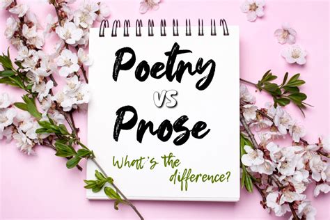 what is the difference between poetry and prose? Sometimes, we might wonder if there's more to poetry than just rhyming words.